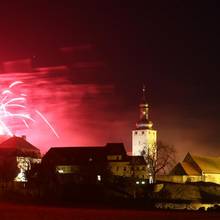 Feuerwerk am Freitagabend [(c): Tilo Lautenschläger]