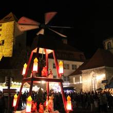 Weihnachtszauber 2017 Pyramide [(c): FilmBurg Querfurt]