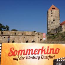 Sommerkino-Slogan [(c): FilmBurg Querfurt]