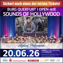 Sounds of Hollywood ©© Constantin Film / Vogtland Philharmonie / Burg Querfurt Sounds of Hollywood ©© Constantin Film / Vogtland Philharmonie / Burg Querfurt