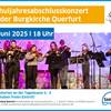 Schuljahresabschlusskonzert der Burgmusikschule Querfurt