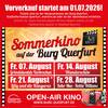 Sommerkino auf der Burg