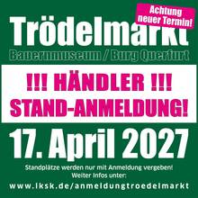 Anmeldung Trödelmarkt 2027 ©Landkreis Saalekreis Anmeldung Trödelmarkt 2027 ©Landkreis Saalekreis