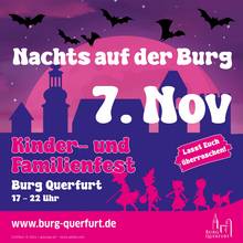 Nachts auf der Burg ©Landkreis Saalekreis