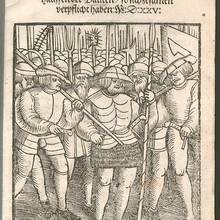 Aufrührerische Bauern, Zwölf Artikel der Bauern: Flugschrift von 1525 ©wikimedia commmons