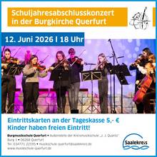 Schuljahresabschlusskonzert &copy;© Burgmusikschule Querfurt