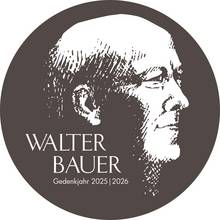 Logo Walter Bauer ©Walter Bauer Gedenkjahr 2025/2026 Logo Walter Bauer ©Walter Bauer Gedenkjahr 2025/2026