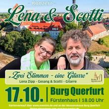 Lena & Scotto 'Zwei Stimmen - eine Gitarre' &copy;© Burg - Hillstar Media / Foto Holger Gottwald
