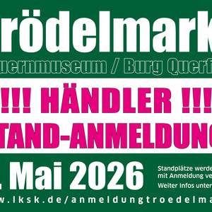 Anmeldung Trödelmarkt 2026 ©Landkreis Saalekreis