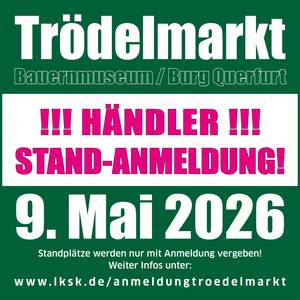 Anmeldung Trödelmarkt 2026 ©Landkreis Saalekreis