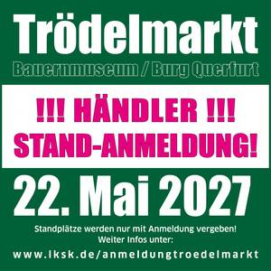 Anmeldung Trödelmarkt 2027 ©Landkreis Saalekreis Anmeldung Trödelmarkt 2027 ©Landkreis Saalekreis