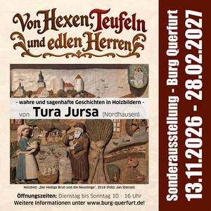 Holzbild: „Der Heilige Brun und die Neunlinge“, 2018 ©© Jan Stenzel Holzbild: „Der Heilige Brun und die Neunlinge“, 2018 ©© Jan Stenzel